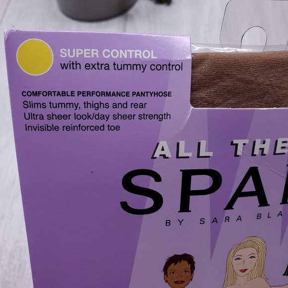 Spanx All The Way Shapwear Pantyhose Nude D - Picture 3 of 5